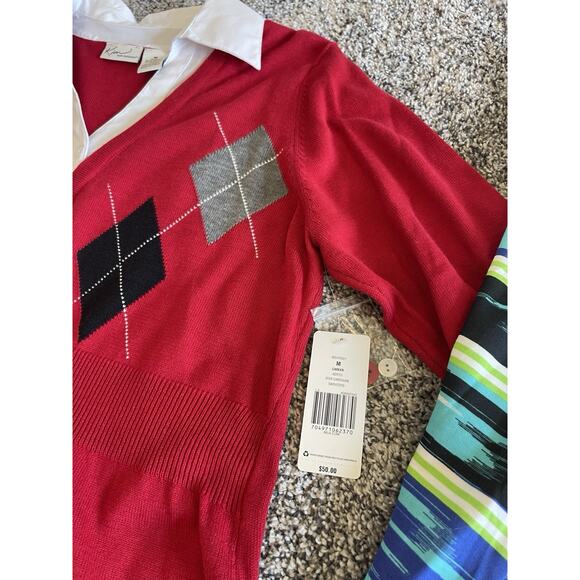 Kim Rogers Women's Size Medium Petite Blouse Lot of 5 NWT - Picture 9 of 11